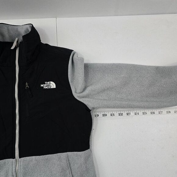 The North Face Women's Denali 2 Fleece‎ Jacket Gray Black Size Small 4496 - Picture 5 of 10